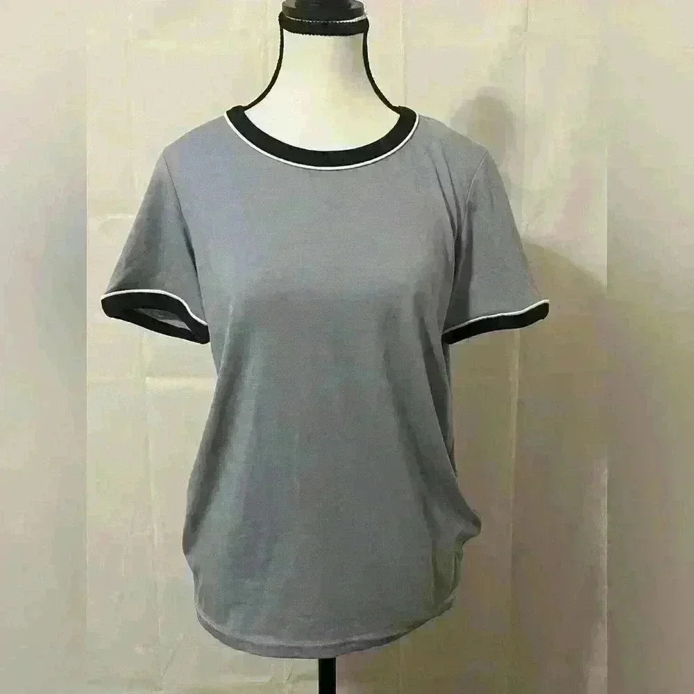 NWT Brave Soul London Blue Tee Shirt, Size Large - Men's Casual Comfort
